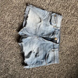 STS Blue Distressed Light Wash Jean Shorts